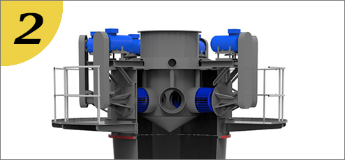 Caco3 Micro Powder Making Calcium Carbonate Grinding Mill CLUM