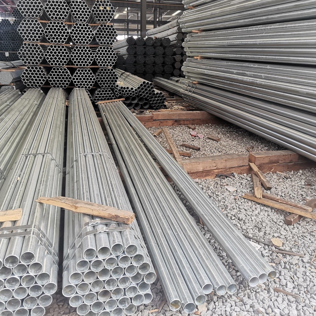 Hot Dipped Glavanized Steel Pipe Seamless Pipe Welded Pipe OD10 - 219mm in 6m Length