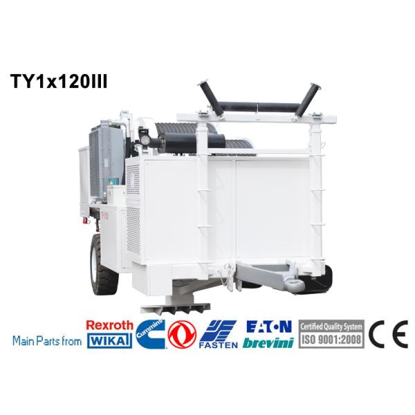 Quality 1x120KN Cable Tension Machine Electrical Hydraulic Cable Laying Tensioner for sale