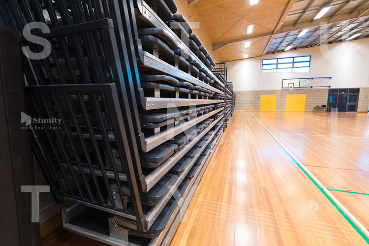 TUV Approved Fireproof Fixed Telescopic Seating System