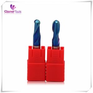 Buy cheap HRC65 Blue Nano Coating End Mill for hardened metal from wholesalers