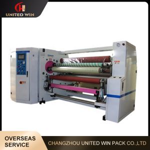 Quality Single Double Shaft Interchange Auto Rewinding Machine Width 1000-1600mm for sale