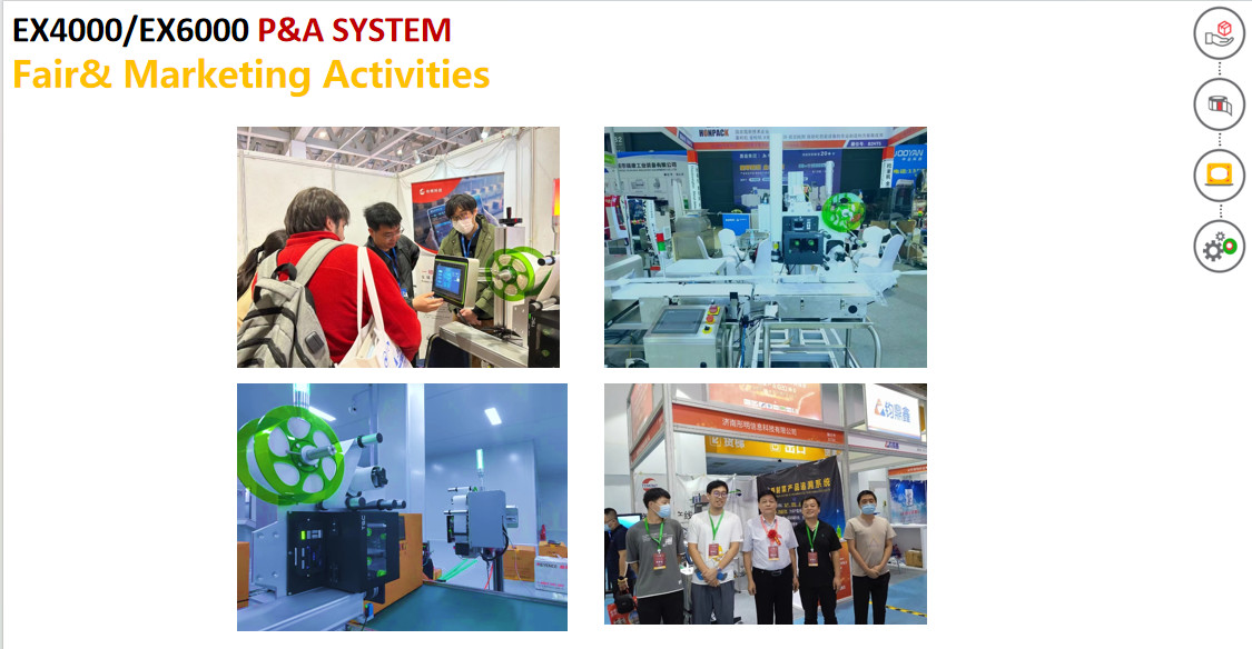 Automatic Piezo High Resolution Inkjet Printer Case Labeling System For Packaging Lines