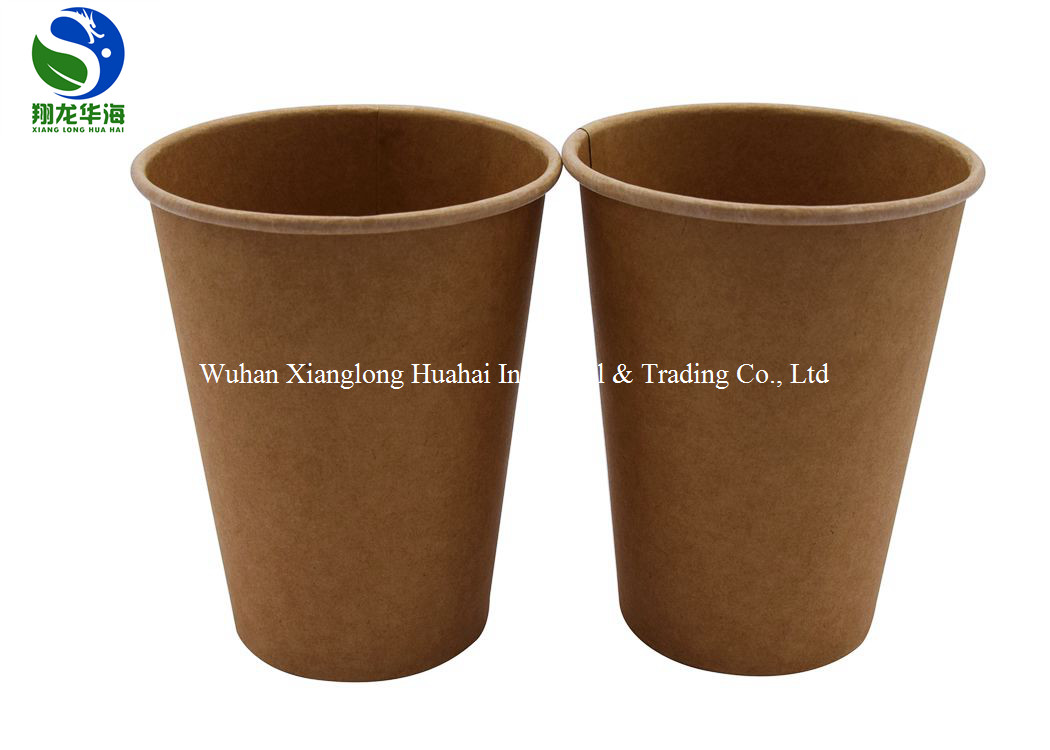 480ml Disposable Kraft Paper Food Buckets With Lid