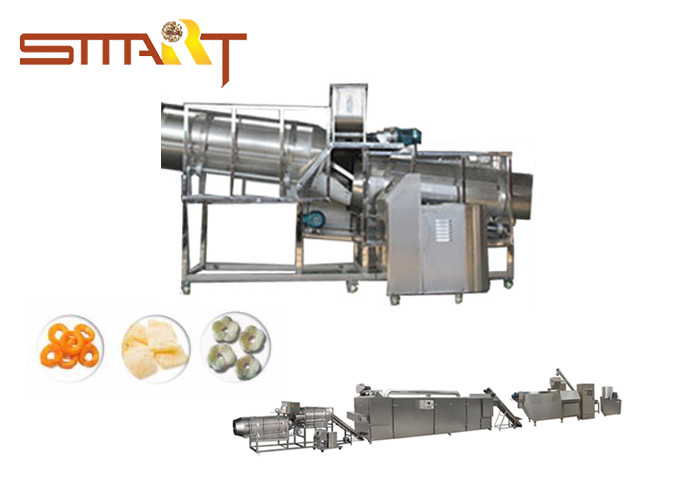 Quality Automated Puffed Snacks Machine , Extrusion Snack Food Processing Machinery for sale