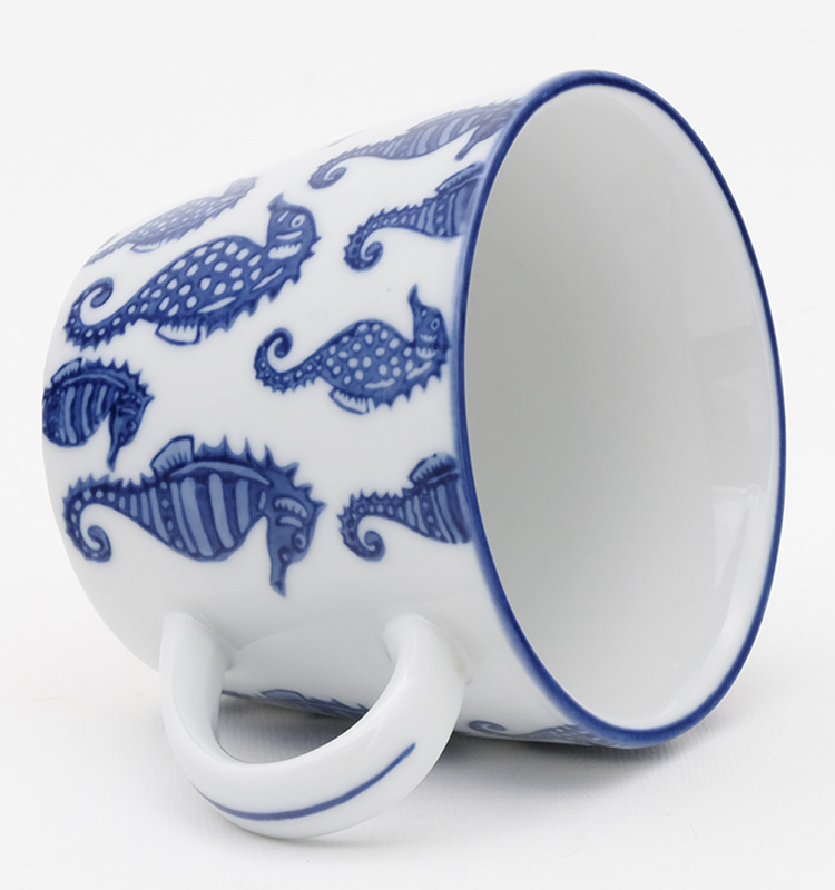 Custom luxury blanks 9oz ceramic simple sublimation mug coffee cup for gifts