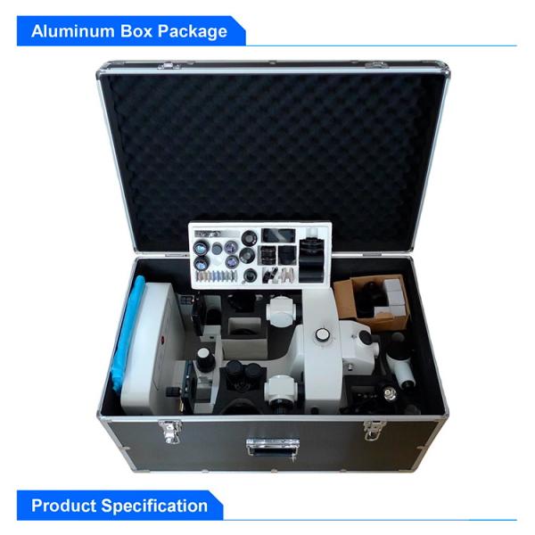 OPTO-EDU 3.2x - 192x Binocular Forensic Comparison Microscope with LED Illumination for Student and School Applications