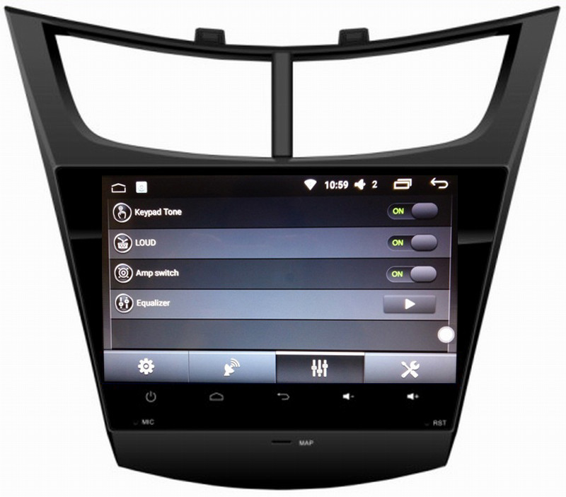 Ouchuangbo car radio touch screen gps nav android 6.0 for Chevrolet Sail 2015 with gps navi AUX USB 32 GB