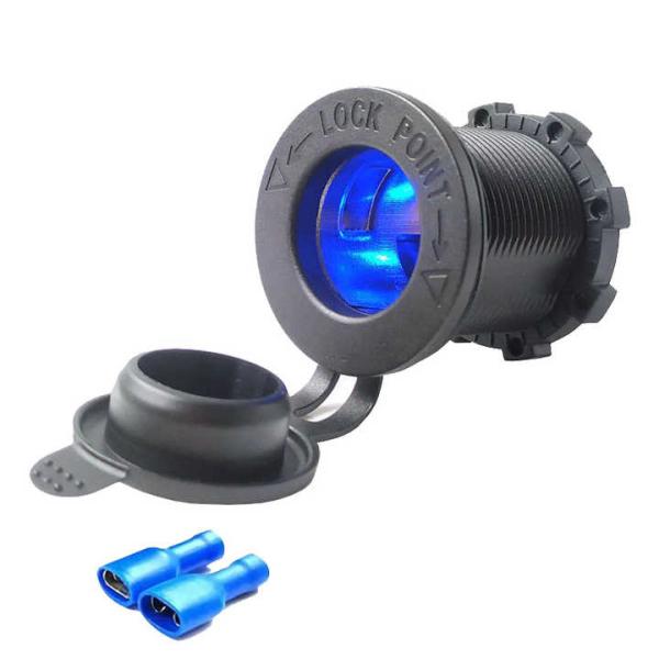 12-24Volt Waterproof Truck Cigarette Lighter Socket Cigarette Lighter Power