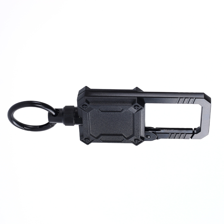 Work Clip Retractable Badge Reels Tactical Id Holder Key Ring Keychain