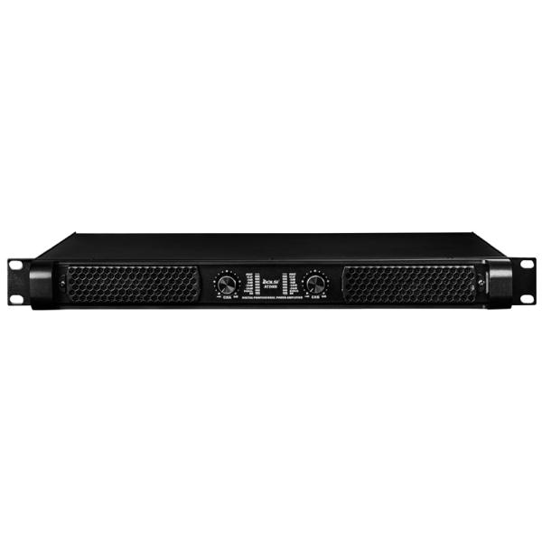 2400Watt High Power 1 Unit Rack Light Weight 2 ohm Stable 2 channel PFC Digital Power Amplifier