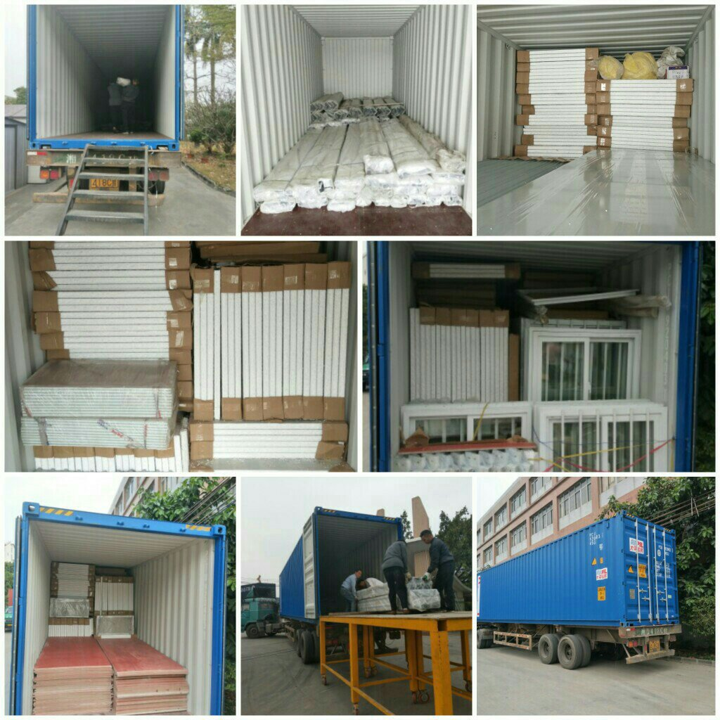Folding Expandable Home Prefabricated Shipping Container House For School And Office Use