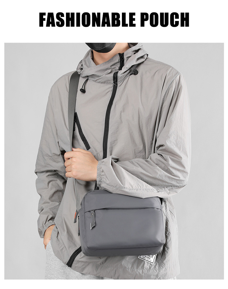 Men Travel Sport Sling Cross Body Chest Shoulder Bag Anti Theft