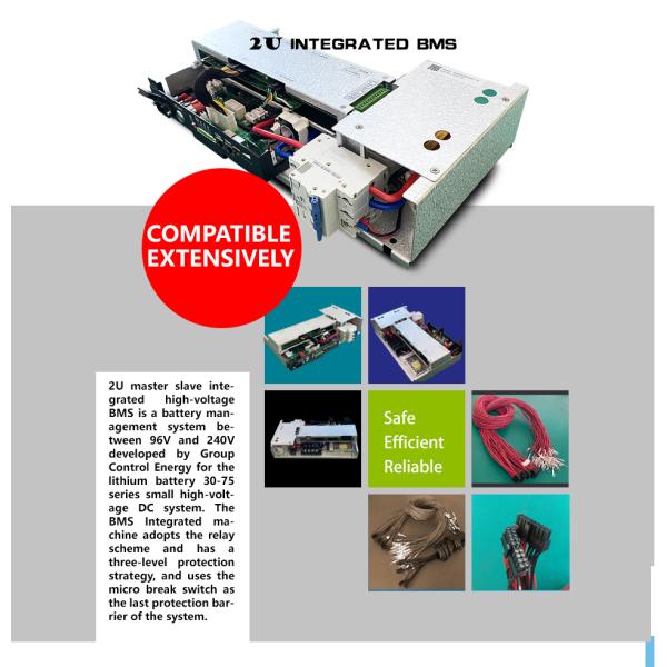 30S-75S 100A Lithium Battery BMS with CAN RS485 Communication