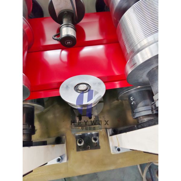 Electric 22 Rows Profile Wall Cladding Roll Former Machine Hydraulic Shears Cutting