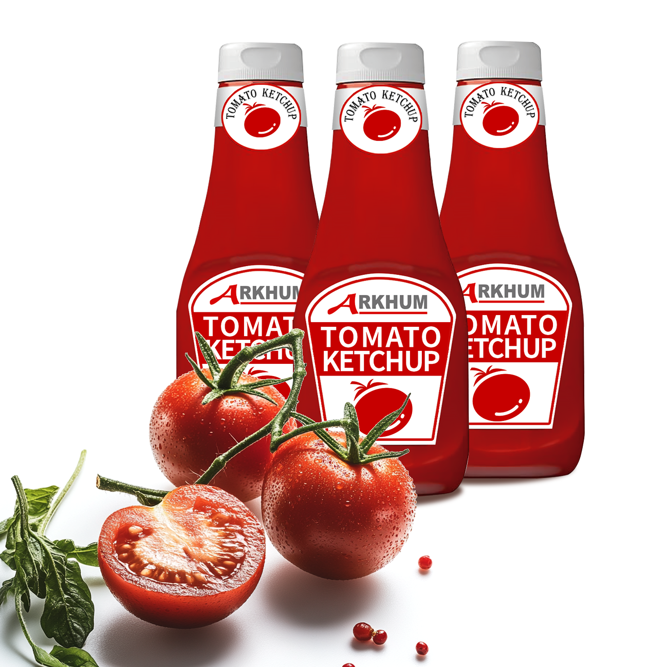 Ketchup In A Glass Bottle Sweet Tangy Italian Tomato Sauce From Fresh Tomatoes