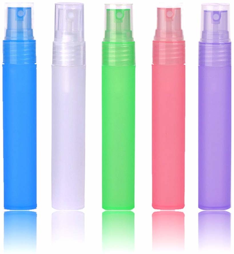 Plastic PP Mini Perfume Bottles Skin Care Travel Perfume Container
