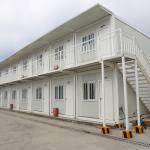 Removable Foldable Mobile Container House , 20ft 40ft Expandable Container Homes