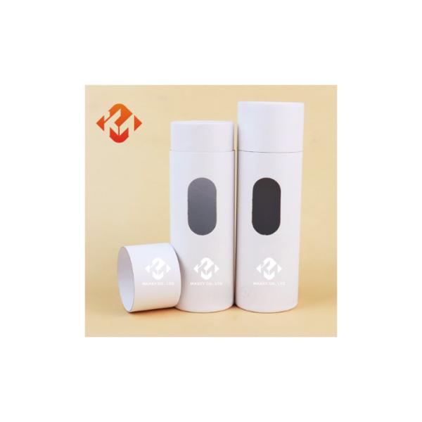 Biodegradable Round Paper Tube Box Recyclable Paper Cylinder Box Customized