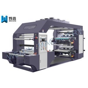 Quality Central Impression Flexographic Printing Machine / Auto Flexo Label Machine for sale