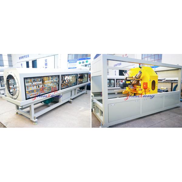 Large Diameter Multi Layer Plastic Pipe Machine Tube Extrusion Machine Energy Saving