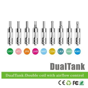 China Dualtank clearomizer pyrex glass tube on sale