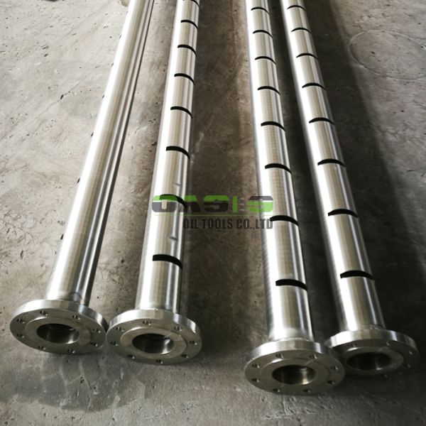 ERW Vertical Slotted Well Screen Pipe High Overall Strength For Deep Well