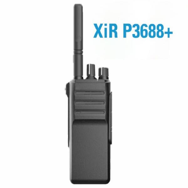 XIR P3688+ Handheld Digital Analog GPS Function DMR Emergency Two Way Radio