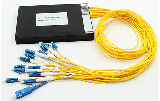 Quality Metro WDM Fiber Optic MUX DEMUX CWDM 16Ch , multiplexer demultiplexer for sale