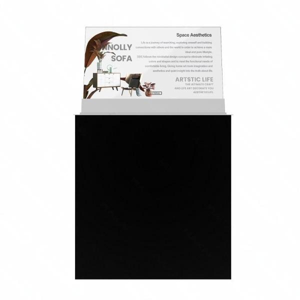 Front view of 30-inch OLED display