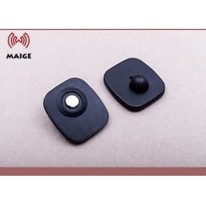 Quality Clothing mini square anti-theft alarm system magnetic 8.2mhz rf hard security tag for sale