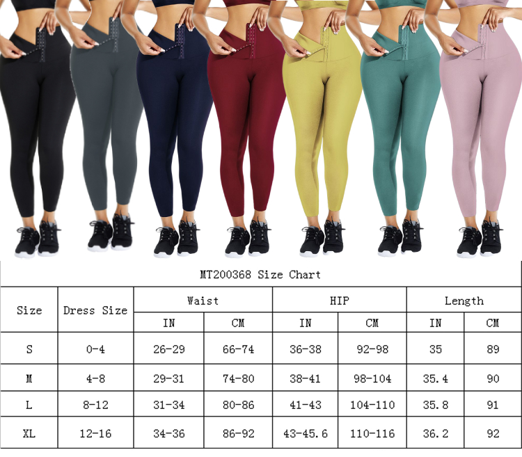 75%polyamide 25%spandex Leggings for Women S-3XL Waist Trainer Slimming Warm and Cozy