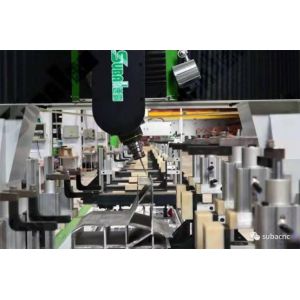 Double Head 5 Axis Machining Center Profile Mold Engraving 30180