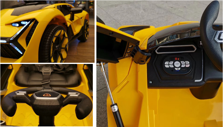 Electric Ride On Car for Kids 3-6 Years Old 24v 4x4 Battery Powered Kids Car