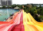 Smooth Anti Ultraviolet High Speed Water Slide 1 Rider / Time