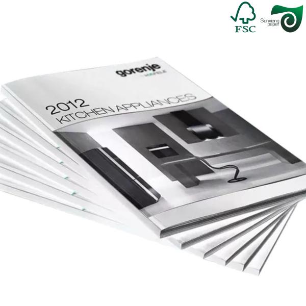 FSC C2S Glossy White Cover Paper 250gsm 12pt For Printing 88cm 66cm 70cm 100cm