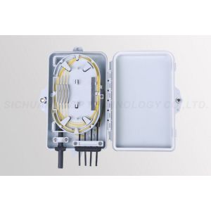 Quality 4 Port Fiber Optic Distribution Box Waterproof OHSAS18001 Certification for sale