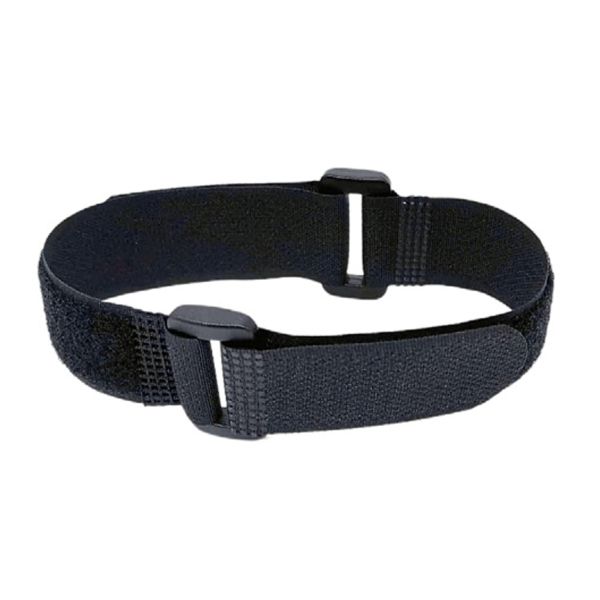 DANSKY Nylon Normal Hook and Loop Strap With Plastic Buckle Reusable Self-lock Cinch Strap