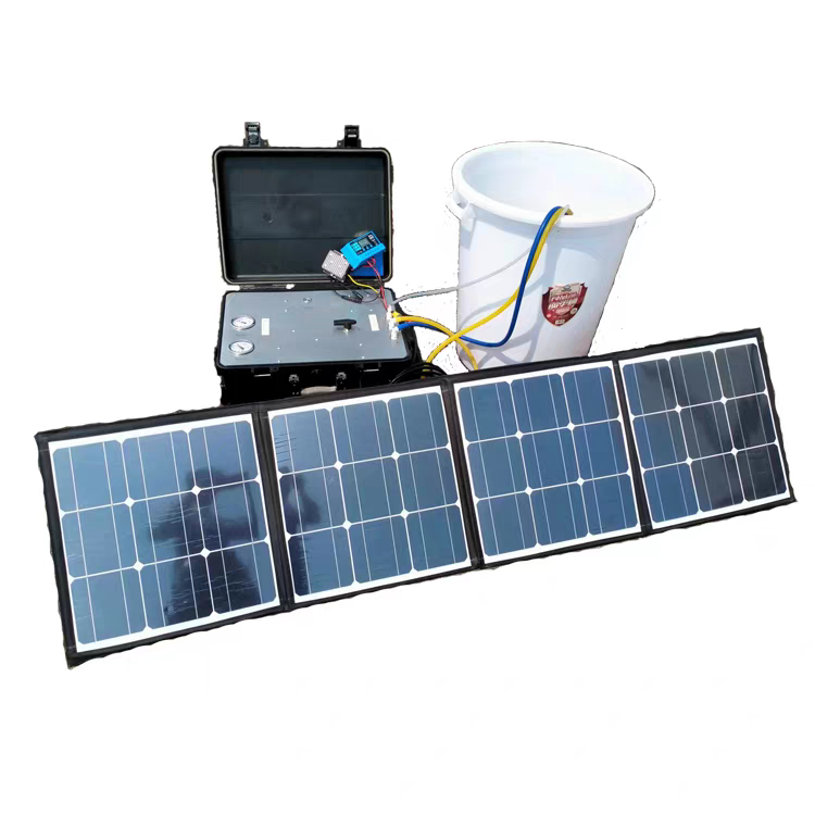 Quality Mobile Solar-Powered 12V Seawater Desalination System for sale