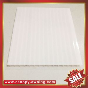 high qualtity greenhouse roofing polycarbonate PC multiwall twin wall cell