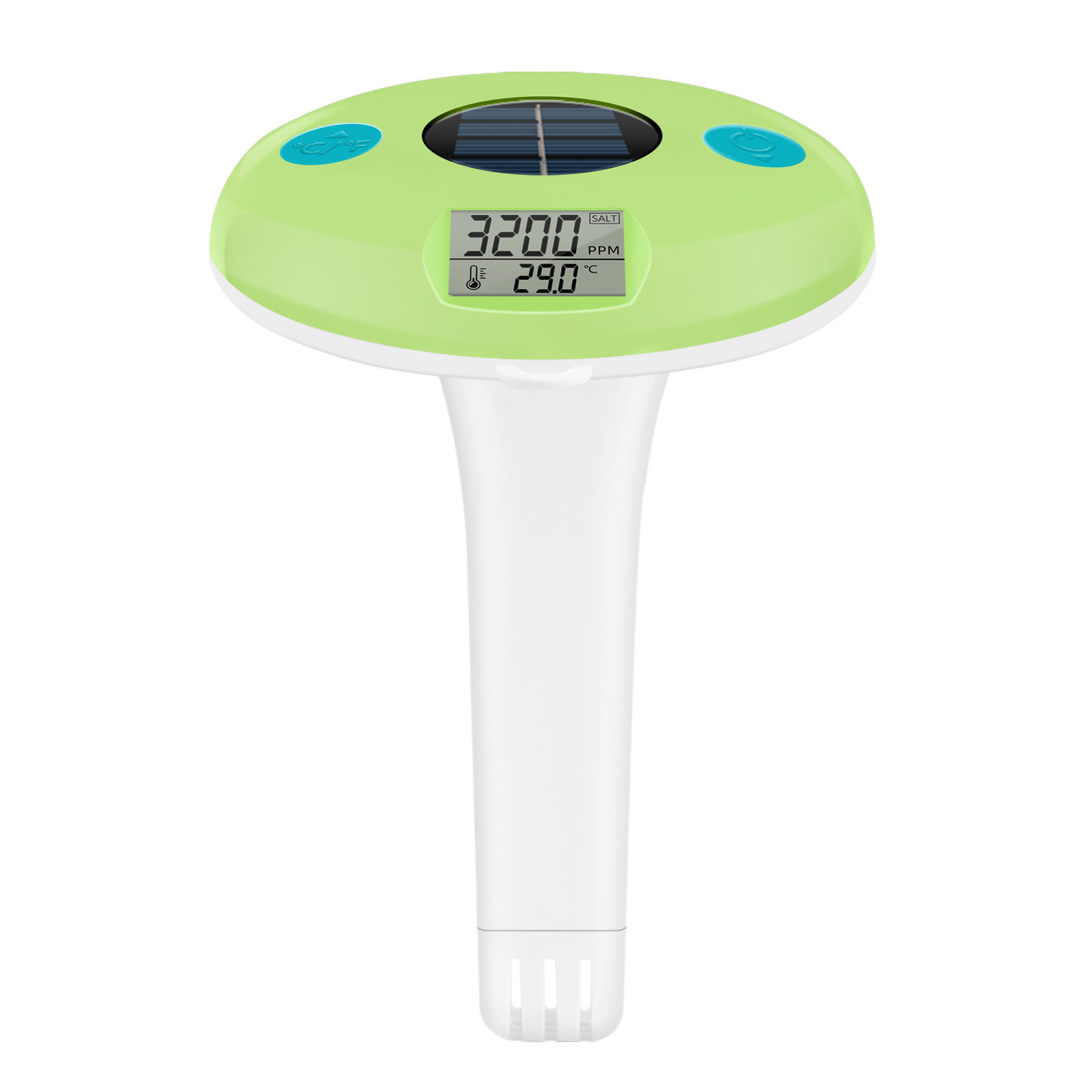 Quality Floating Digital Thermometer &amp; Salt Meter for Spa Use for sale