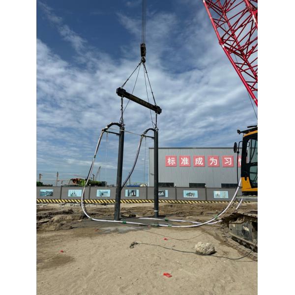 Large Scale Vibro Compaction Piling BVEM Diameter 450mm Big Power 260kW