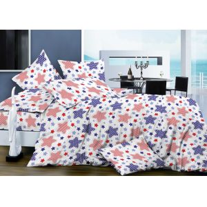 Reversible Solid Microfiber Comforter Durable Lightweight Microfiber Bedding