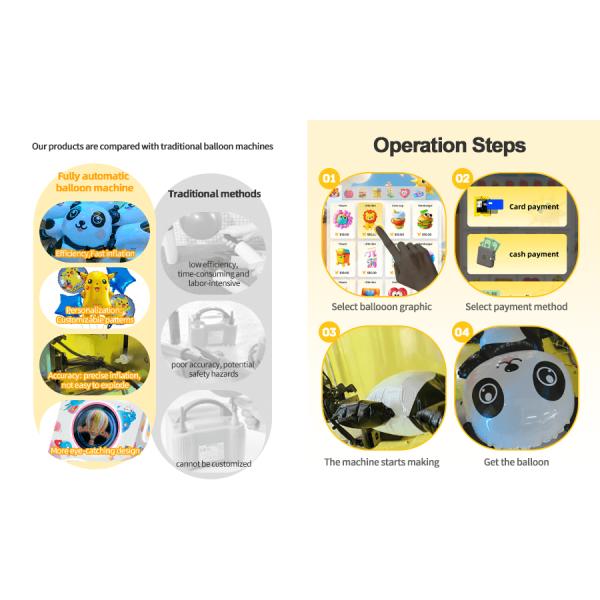 Auto Kids Arcade Machine Commercial Balloon Vending Machine Indoor Remote Management