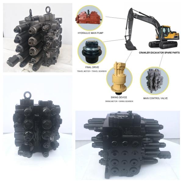 Komatsu PC200-7 Excavator Main Control Valve Hydraulic Control Valve Replacement Part