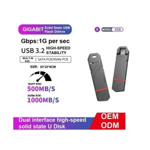 Quality SATA Nvme 1tb Usb Flash Drive Read Speed Of Up To 550MB/S And A Write Speed Of 1000MB/S for sale