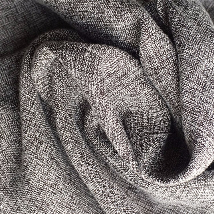 Woven Plain Two-Tone Polyester Cotton Imitation Linen Shirting Fabric