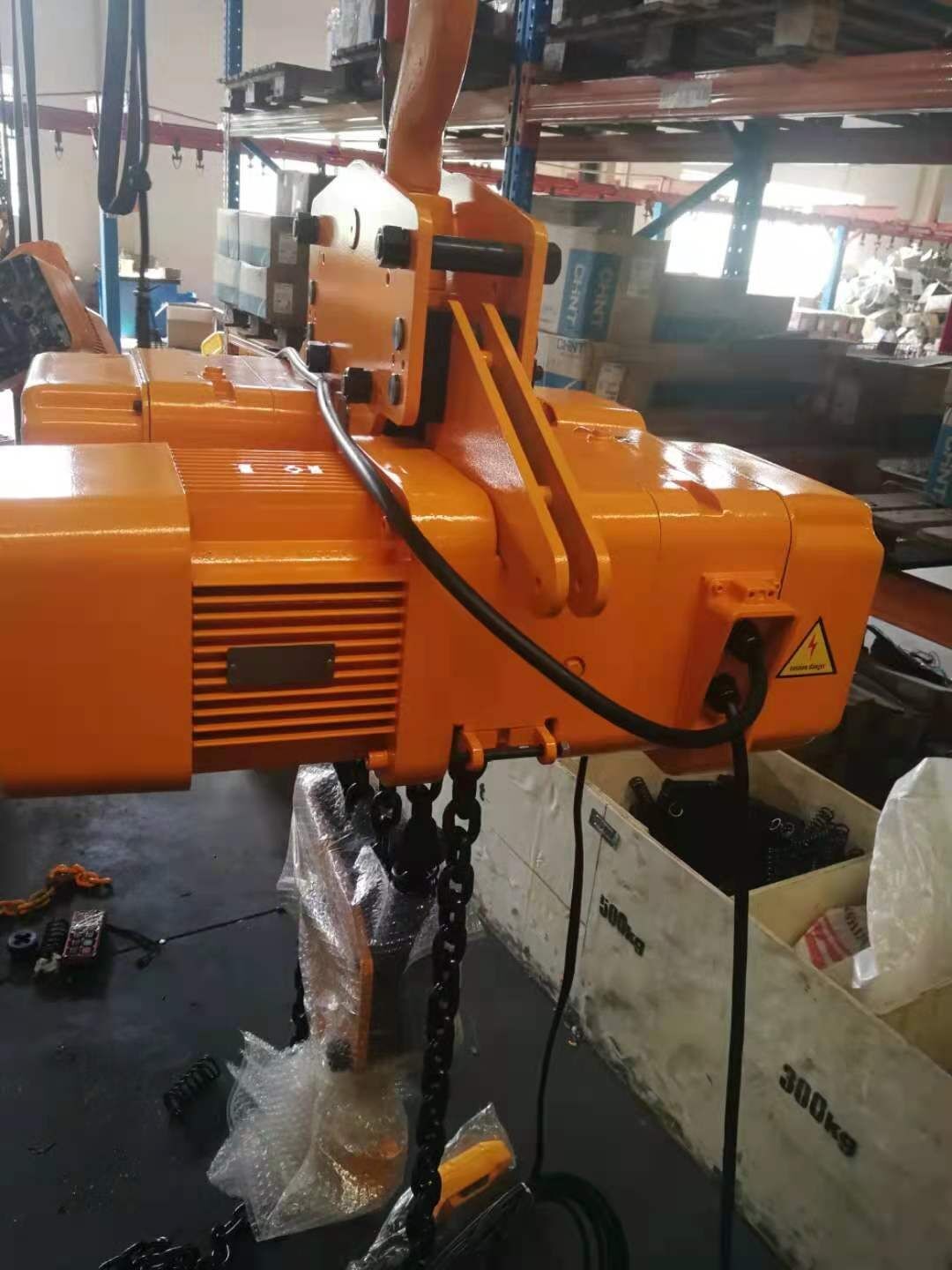 5T Eletric Chain Hoist Trolley FEC G80 Chain With Frequency Conversion