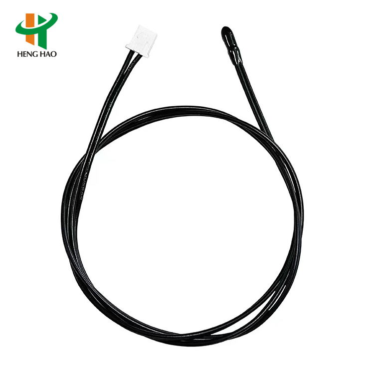 NTC Thermistor Temperature Sensor with 40-150C Range PVC Cable and NTC Type for Industrial Applications