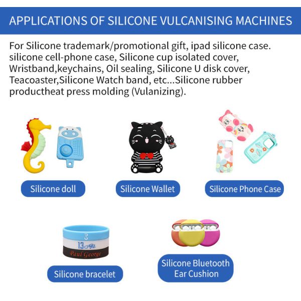70T Automatic Silicone Vulcanizing Machine for Making Phone Case